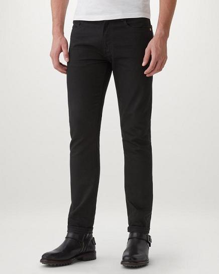 Jeans Belstaff Homme Longton Noir Soldes JD0271649